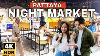 Thailand Street Food Tour | Pattaya Runway Night Market 