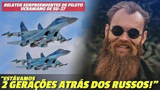 RARA entrevista: Piloto de SU-27 "Viking" faz relatos INCRÍVEIS sobre a guerra aérea na Ucrânia