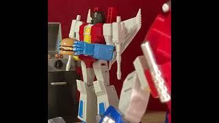 STARSCREAM, HELP ME #transformers #stopmotion #shorts