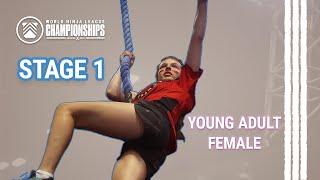 YOUNG ADULT FEMALE | STAGE 1 | SEASON X | 2025 World Ninja League Championships