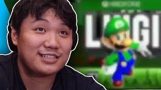 Reacting to SUPER LUIGI FOR THE XBOX ONE