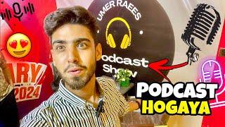 MY FIRST PODCAST VLOG | Itne Khatarnak Questions  | Kaif Vlogs