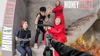 Parkour MONEY HEIST Season 3 | POLICE Betrayal: Rescue the PoliceWoman (BELLA CIAO REMIX) | Epic POV