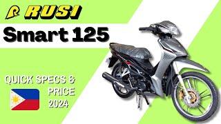 RUSI Smart 125 | NEW from RUSI! | Quick Specs & Price | 2024