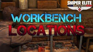 All WORKBENCH Locations | Sniper Elite Resistance | Collectibles Guide