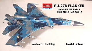 SU-27B Flanker Ukrainian AF, Digi Decals 1:48 scale