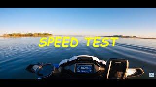 Speed Test Yamaha FX Cruiser HO 2021 - Top Speed #WaveRunner #FXCruiserHOTopSpeed