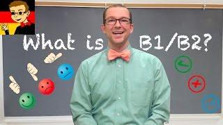 Intermediate German #0: What is B1/B2?