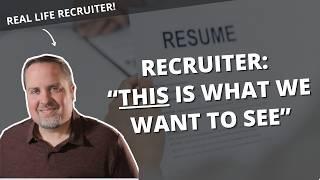 Tips For How To Write A Better Resume (From A Recruiter's Perspective)