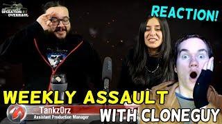 WEEKLY ASSAULT (REACTION) || Operation: OVERHAUL || World of Tanks: Mercenaries