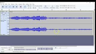 1.  Importing Files into Audacity