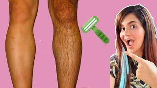 Sis, how to shave your legs perfectly without shaving cream?