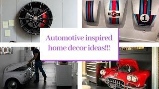 Top 7 Automotive Inspired Home Decor Ideas | Car Themed Furniture Ideas For Car Lovers |