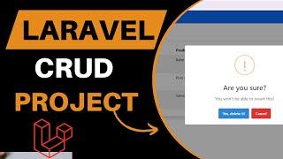 10. Laravel CRUD Project - Delete Product (2024)