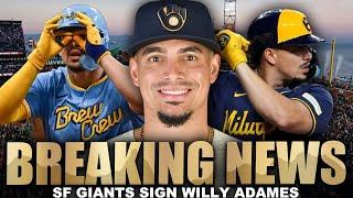 BREAKING: SF Giants Sign Willy Adames - 7 Years, $182 Million Deal