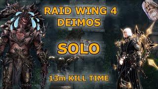 Guild Wars 2: SOLO Deimos Wing 4 Raid Boss (Kill Time: 13m)