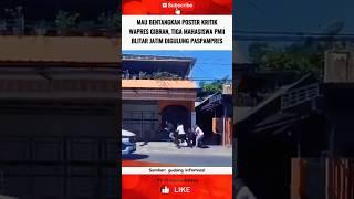 MAHASISWA PMII DIGULUNG PASPAMPRES⁉️ #shortvideo #trending #fyp