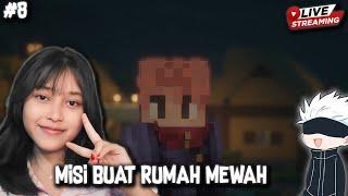 MAU BUAT RUMAH GEDE| MINECRAFT INDONESIA (LIVE)