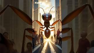 Big Ant () at city  || #story #viralshorts #ai #animals