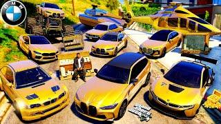 Franklin Steal Billionaire BMW Golden Cars