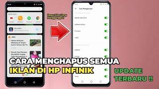 Cara Menghapus Iklan di Hp infinix | Blokir iklan di Hp infinix