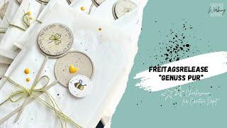 Freitagsrelease bei Creative Depot „Genuss pur“ | Geschenktüten dekorieren