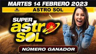 ASTRO SOL EN VIVO. Resultado último sorteo ASTRO SOL para hoy 14 de febrero 2023.