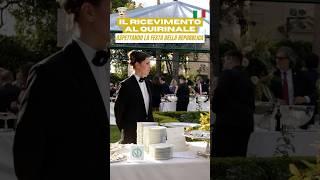 Gli studenti degli Istituti alberghieri al #Quirinale per il Ricevimento del 1° giugno