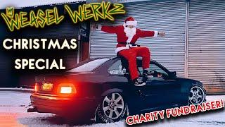 DRIFT CAR SAVES CHRISTMAS! |  WeaselWerkz Charity Special