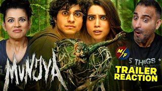 MUNJYA - TRAILER REACTION!! | Sharvari | Abhay Verma | Dinesh Vijan | Aditya Sarpotdar