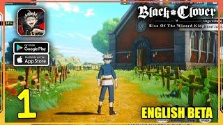 Black Clover M: Rise of the Wizard King Gameplay Walkthrough (Android, iOS) - Part 1