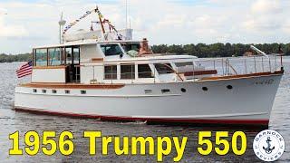Reduced to only $64,900!! - (1956) Trumpy 550 Cockpit Motor Yacht For Sale