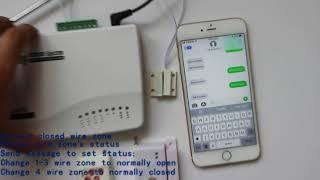 Wire/Wireless gsm alarm system For your Home security