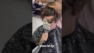 Мужской парик на клею (система замещения волос для мужчин Алматы) #алматы #казахстан #парик