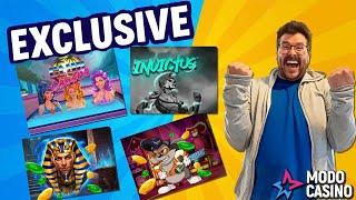  Are Exclusive Slots Looser? Modo Bonus Hunt #modoCasino #slots #jackpot