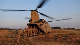 US and South Korean Special Forces conduct airborne training