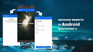 Ngoding di Android - Bikin Website Menggunakan Bootstrap 5