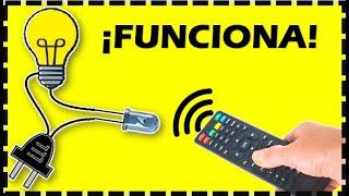 Como Hacer una Luz a Control Remoto - Encender Luces con Control Remoto