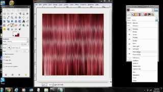 IMVU Developing - Hair Texture using Gradient Maps - GIMP 2.6