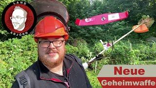 GEHEIMWAFFE gegen Wildwuchs - Brombeeren usw. Stihl FS 240C & OREGON Mulchmesser