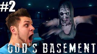 БАБКА ВЫПРЫГНУЛА • God's Basement прохождение #2