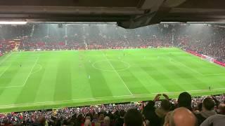 Scott McTominay scores late goal against Man City Crowd VIEW