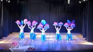 Grupo de dança do vente Dominique de Andrade Espetáculo da Badria estúdio de dança 2018.