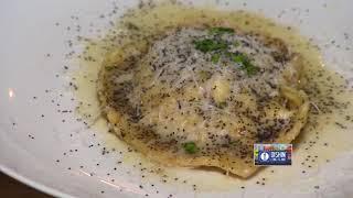 Dishin with Stone Grissom Calf Brain Raviolis