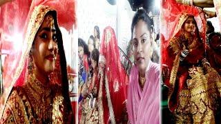 Wedding Vlog दुल्हन को लगानी पड़ी अपने ही हाथों में अपने हाथ से मेहंदी !Indian Vlogger Naziya