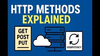 86. HTTP Methods Explained | GET, POST, PUT, and Idempotency in Simple Terms
