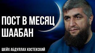 Пост в месяц Шаабан