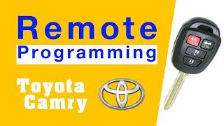 2017 Toyota Camry Remote Programming