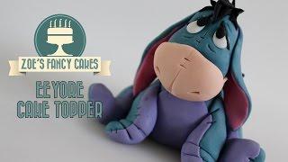 Winnie the Pooh: Eeyore cake model tutorial