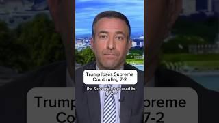 Trump loses Supreme Court ruling 7-2